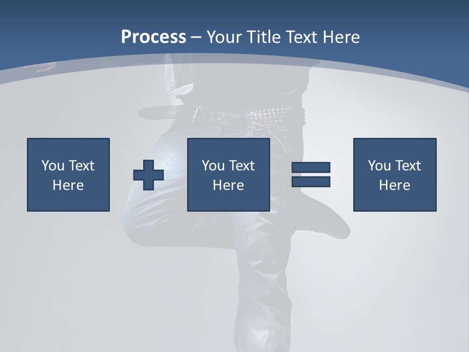 Complicated Action Leap PowerPoint Template