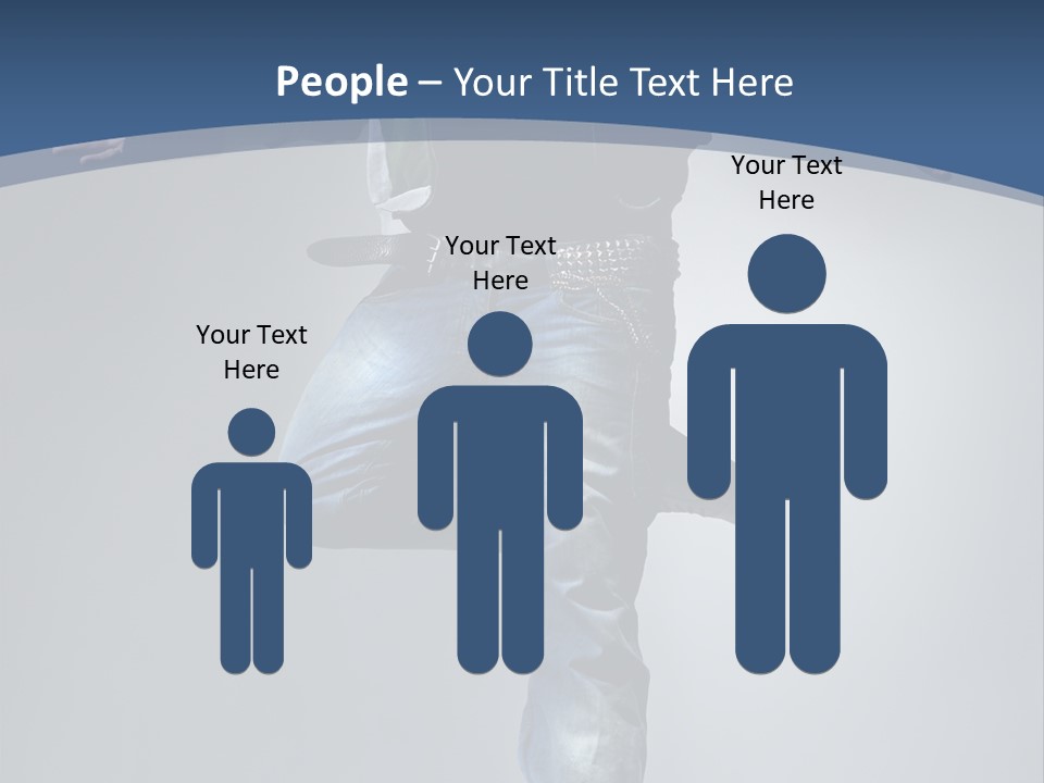 Complicated Action Leap PowerPoint Template