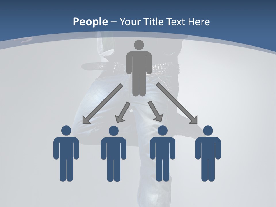 Complicated Action Leap PowerPoint Template