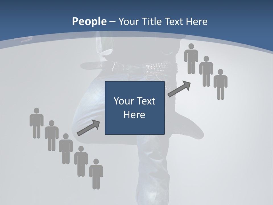 Complicated Action Leap PowerPoint Template