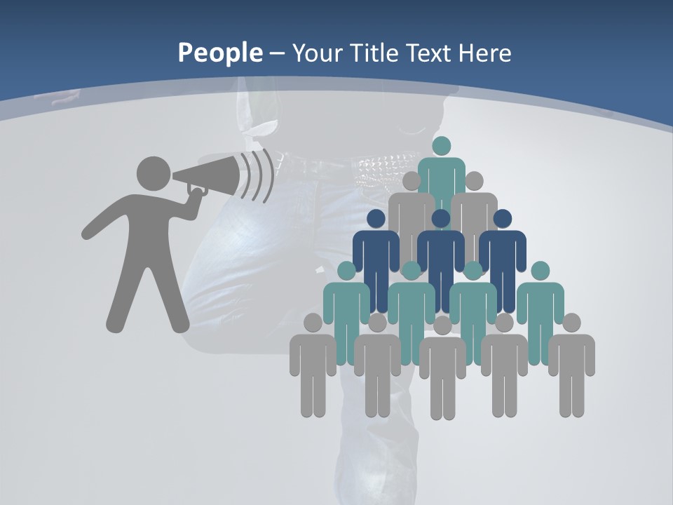 Complicated Action Leap PowerPoint Template