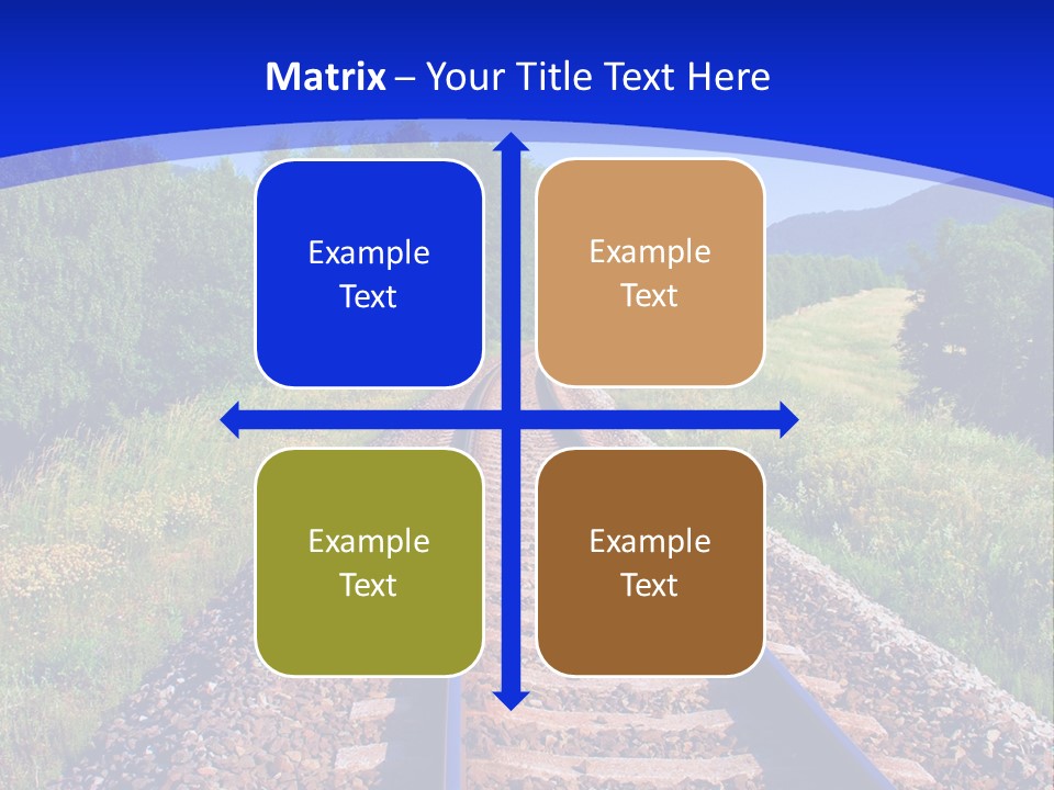 Converge Landscape Nature PowerPoint Template