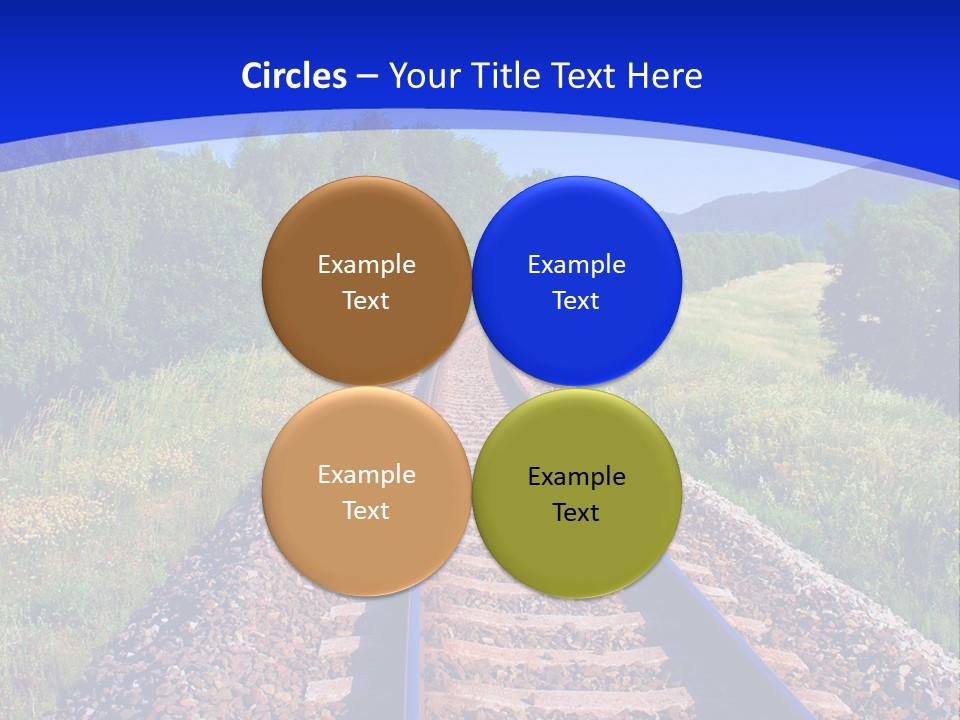 Converge Landscape Nature PowerPoint Template
