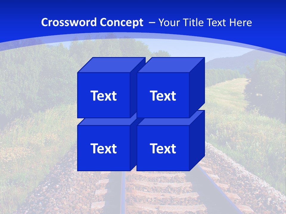 Converge Landscape Nature PowerPoint Template
