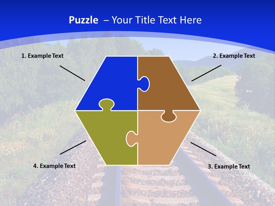 Converge Landscape Nature PowerPoint Template