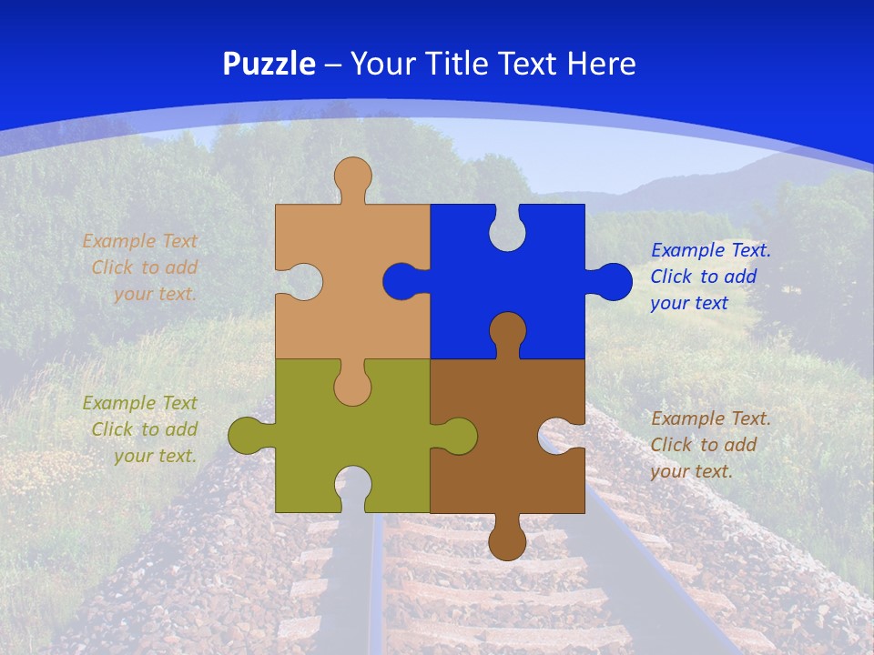 Converge Landscape Nature PowerPoint Template