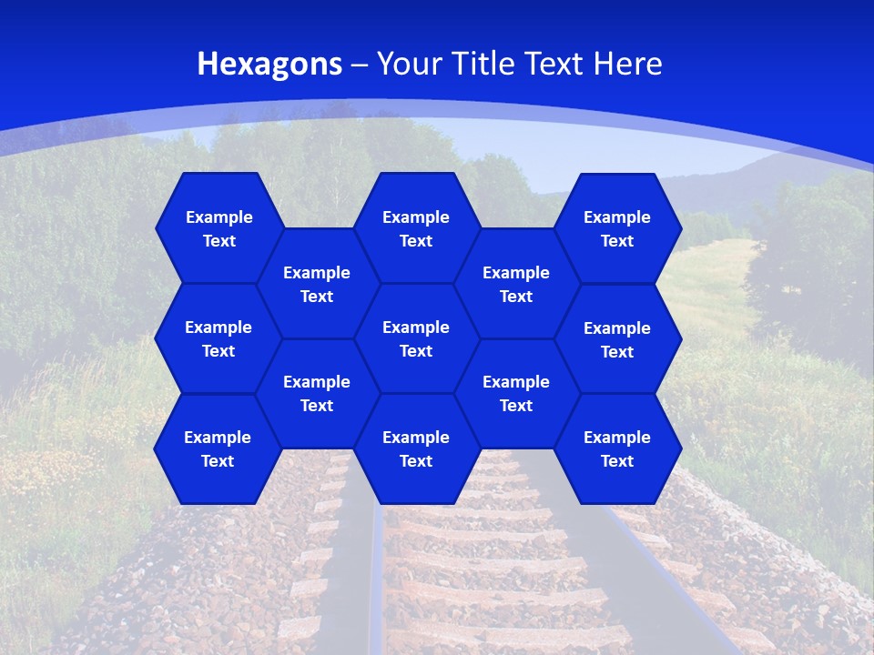 Converge Landscape Nature PowerPoint Template