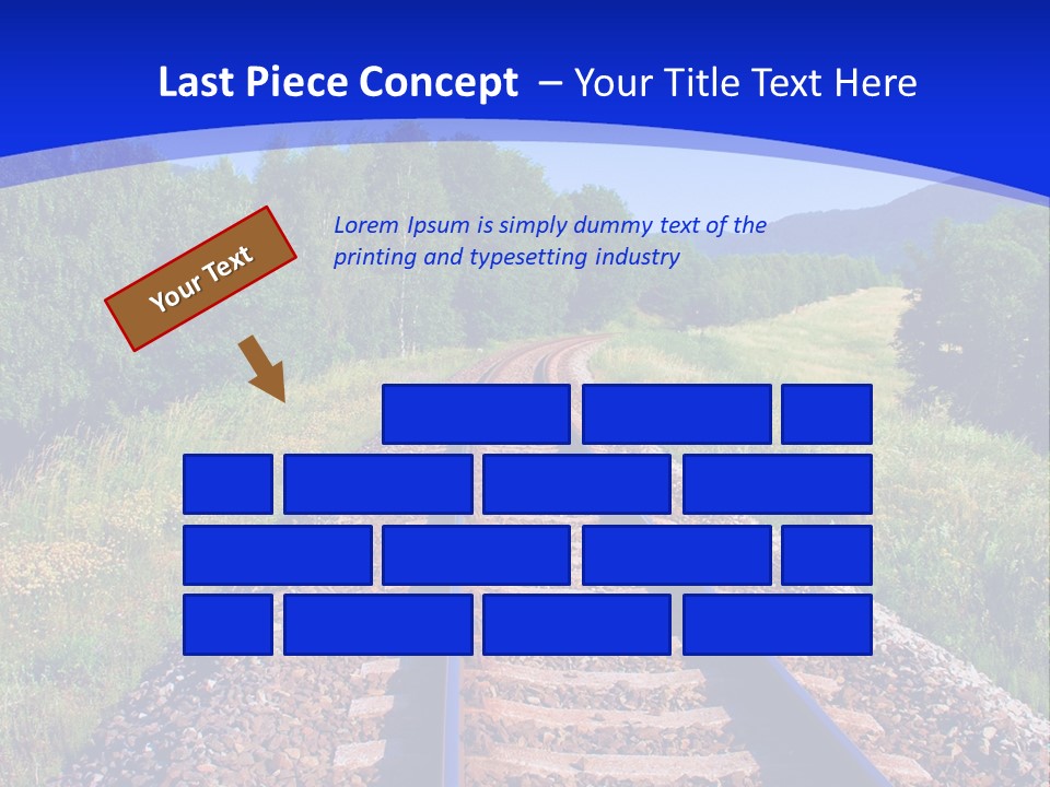 Converge Landscape Nature PowerPoint Template