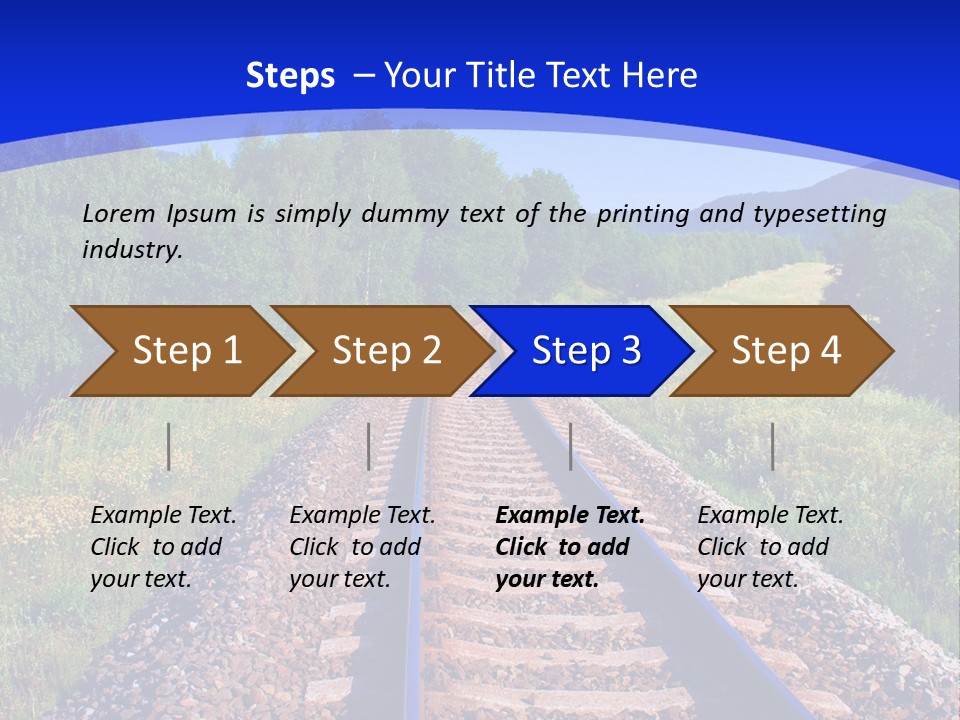 Converge Landscape Nature PowerPoint Template