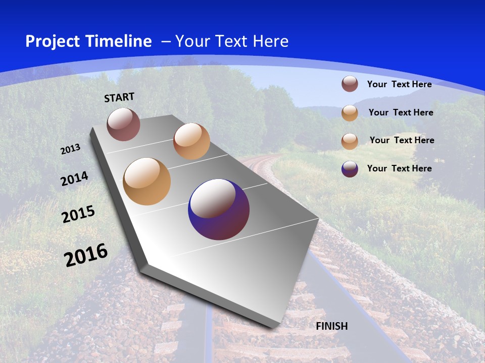 Converge Landscape Nature PowerPoint Template