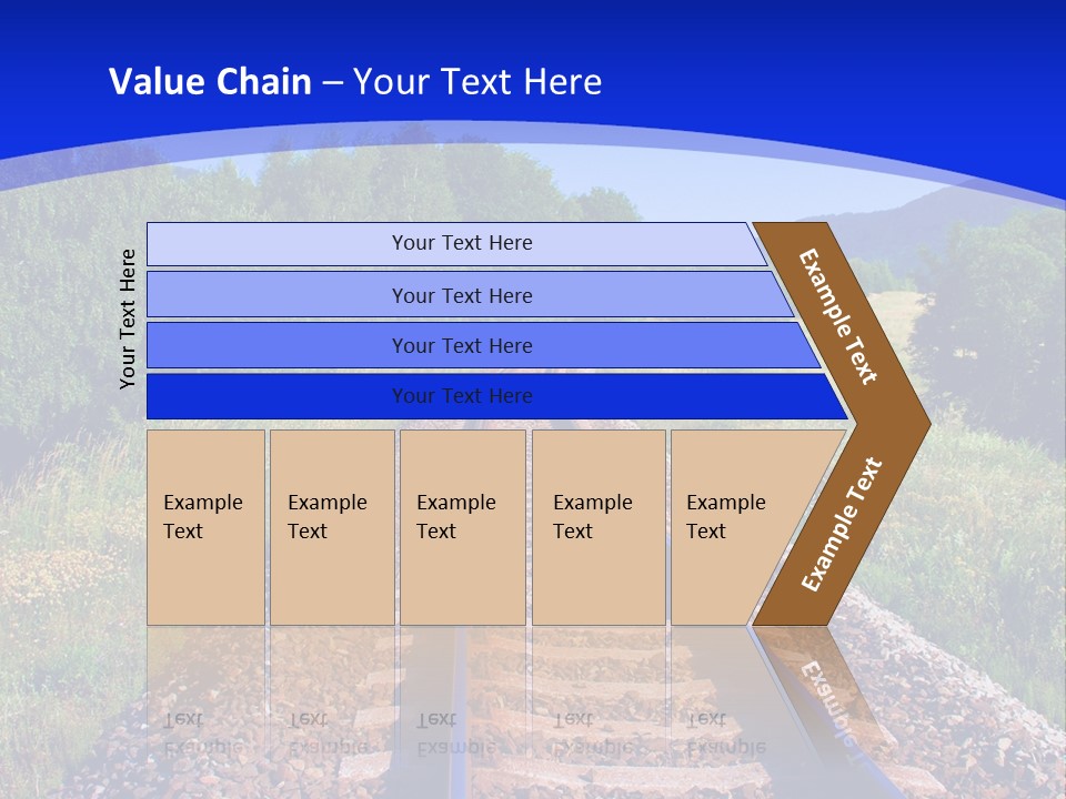 Converge Landscape Nature PowerPoint Template