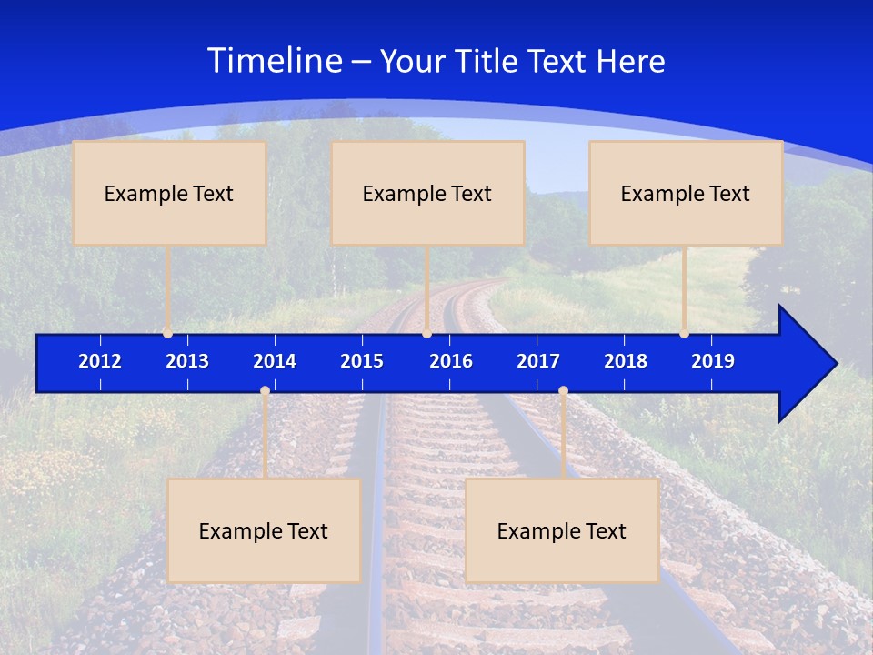 Converge Landscape Nature PowerPoint Template