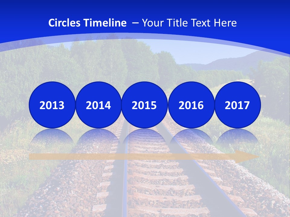 Converge Landscape Nature PowerPoint Template