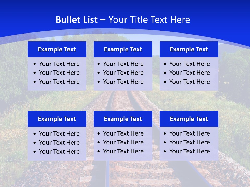 Converge Landscape Nature PowerPoint Template