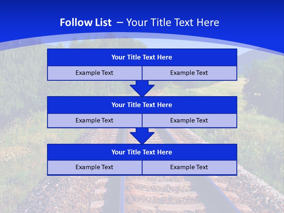 Converge Landscape Nature PowerPoint Template