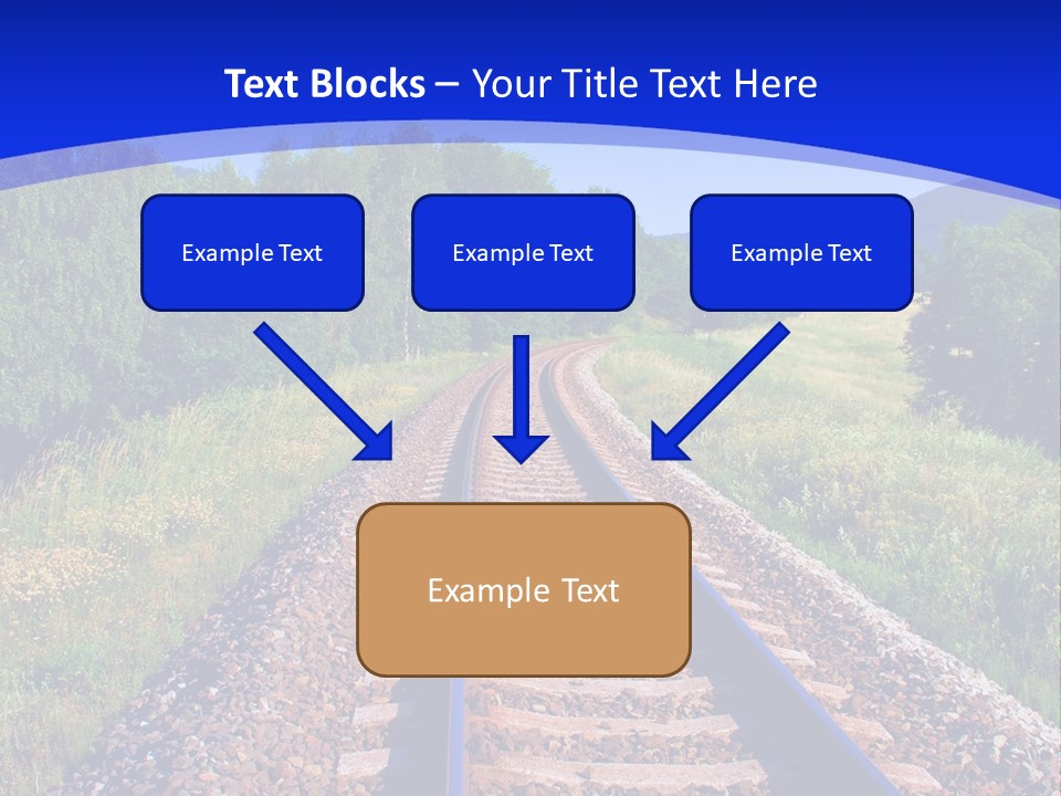 Converge Landscape Nature PowerPoint Template