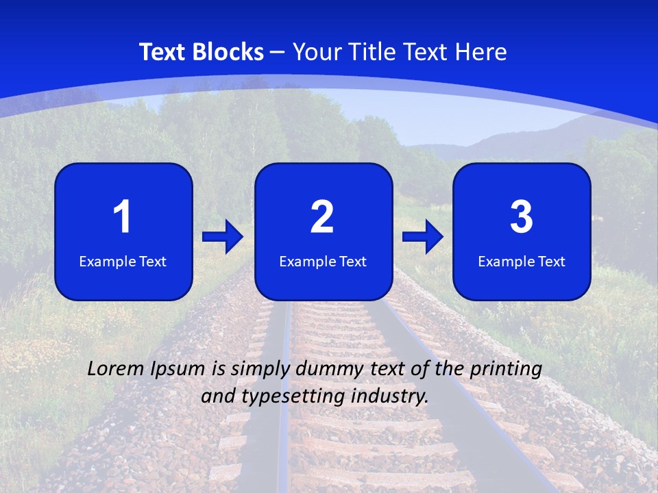 Converge Landscape Nature PowerPoint Template