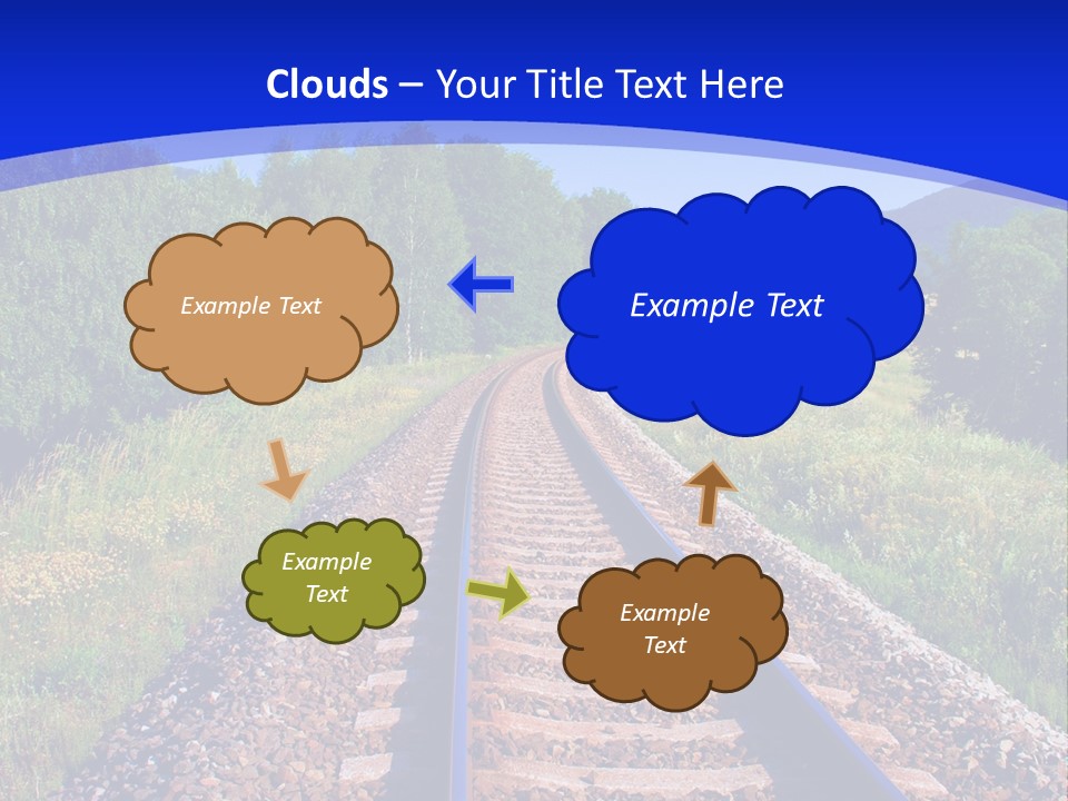 Converge Landscape Nature PowerPoint Template