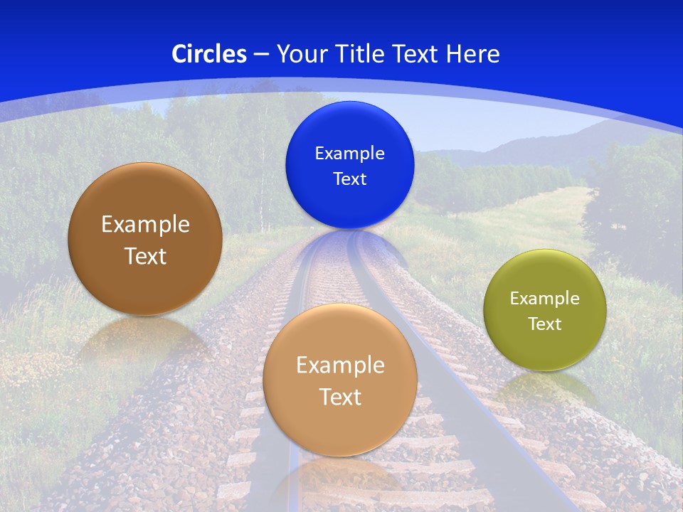 Converge Landscape Nature PowerPoint Template