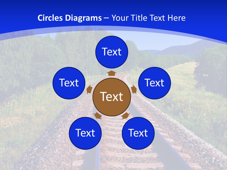 Converge Landscape Nature PowerPoint Template