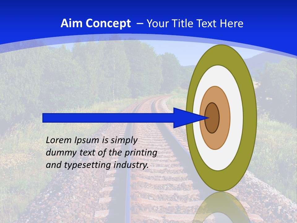 Converge Landscape Nature PowerPoint Template