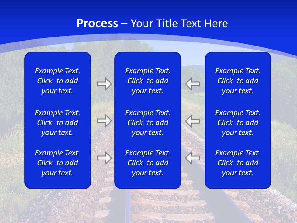 Converge Landscape Nature PowerPoint Template