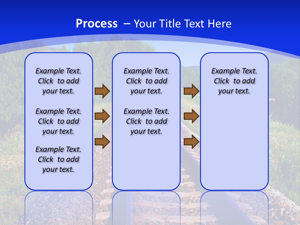 Converge Landscape Nature PowerPoint Template