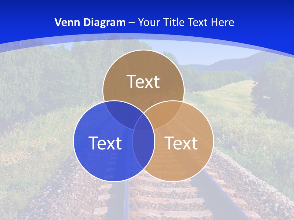 Converge Landscape Nature PowerPoint Template