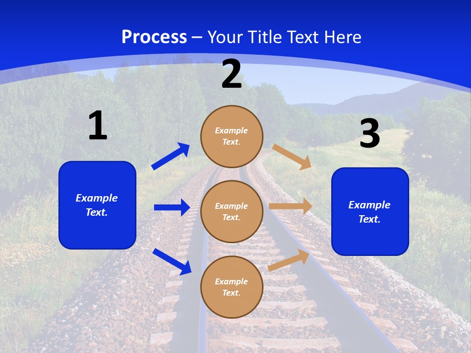 Converge Landscape Nature PowerPoint Template