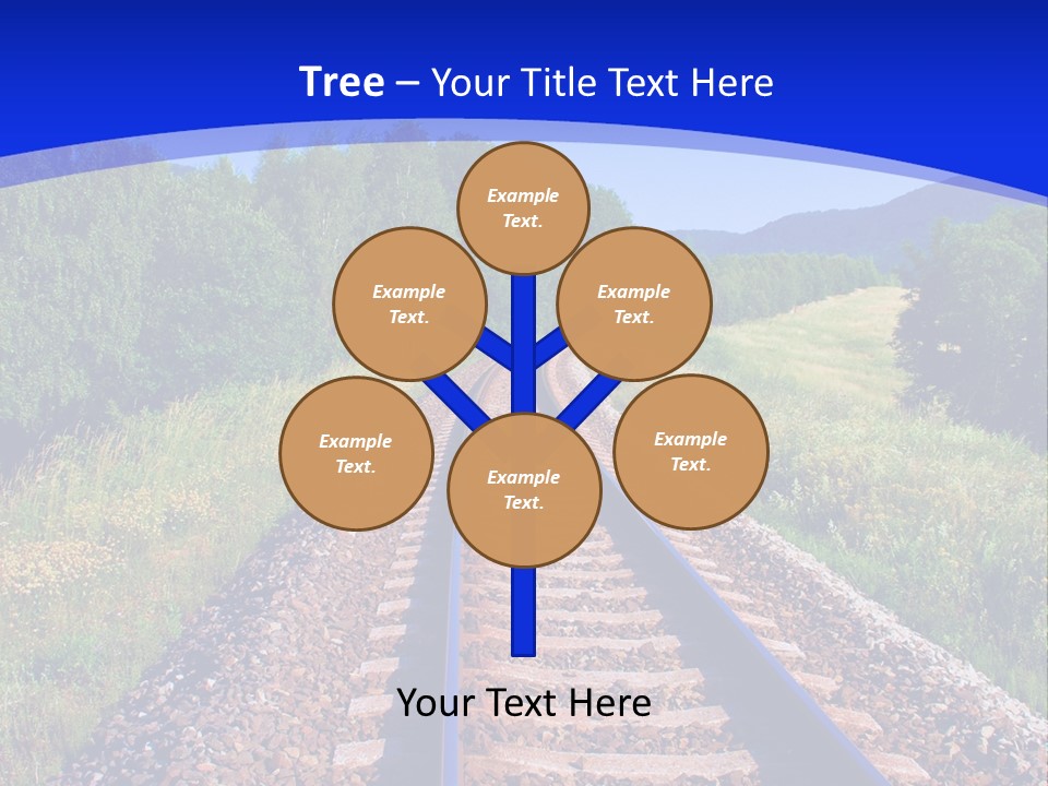 Converge Landscape Nature PowerPoint Template