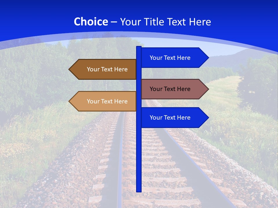 Converge Landscape Nature PowerPoint Template