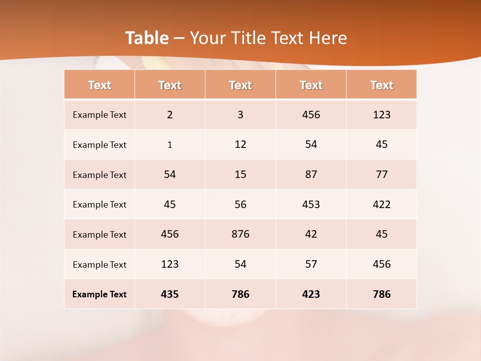 Close Relax Woman PowerPoint Template