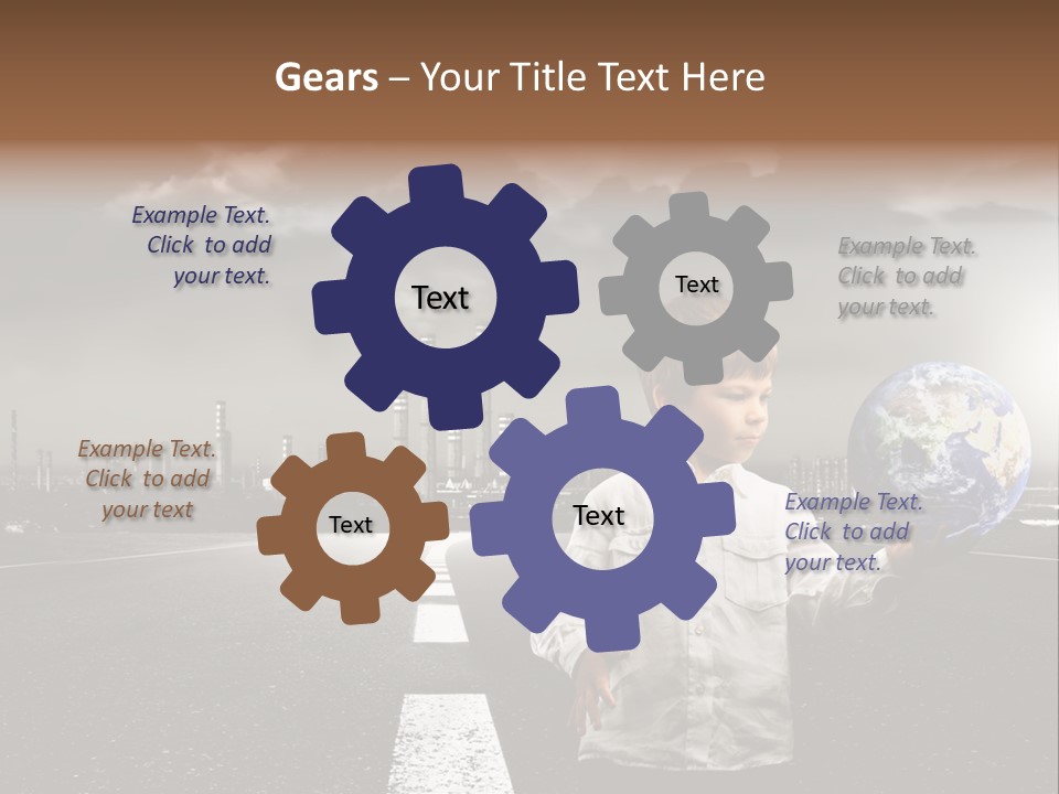 Future Young Cloud PowerPoint Template