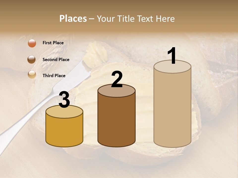 Fat Cholesterol Margarine PowerPoint Template
