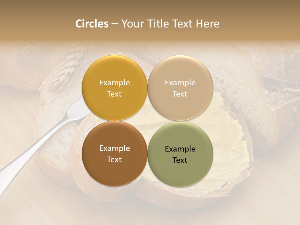 Fat Cholesterol Margarine PowerPoint Template