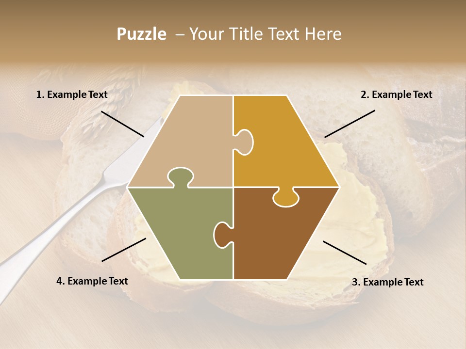 Fat Cholesterol Margarine PowerPoint Template