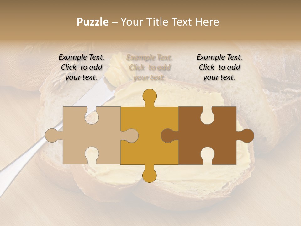 Fat Cholesterol Margarine PowerPoint Template