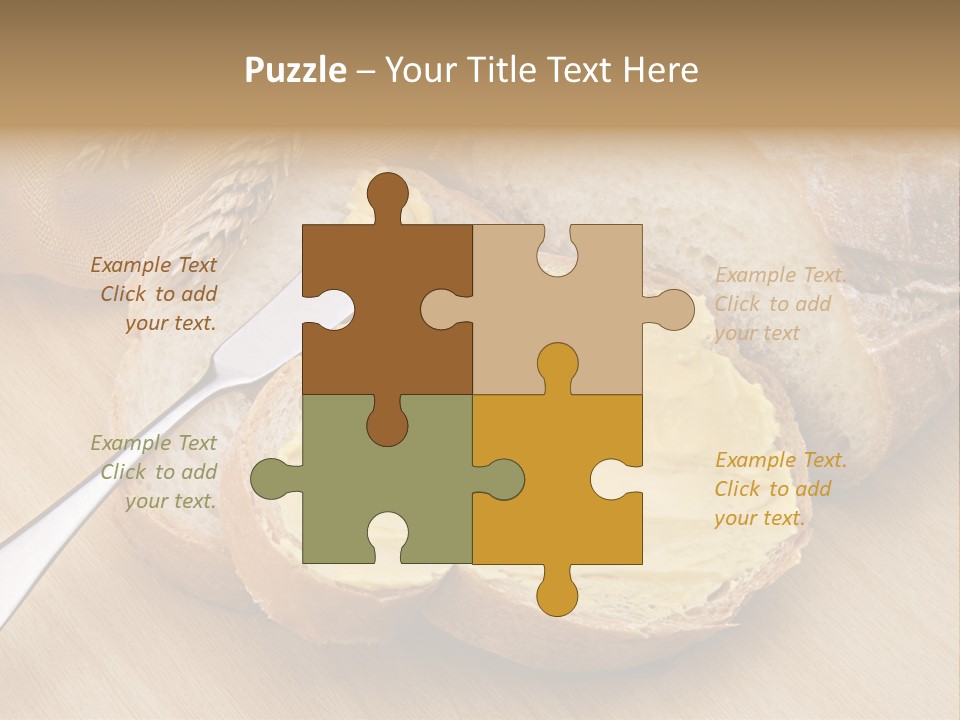 Fat Cholesterol Margarine PowerPoint Template