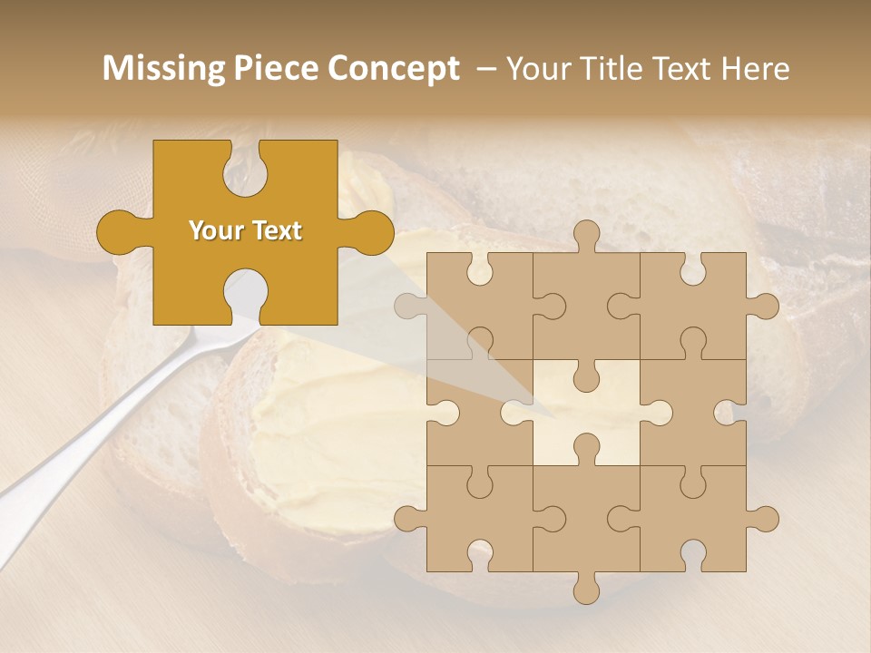 Fat Cholesterol Margarine PowerPoint Template