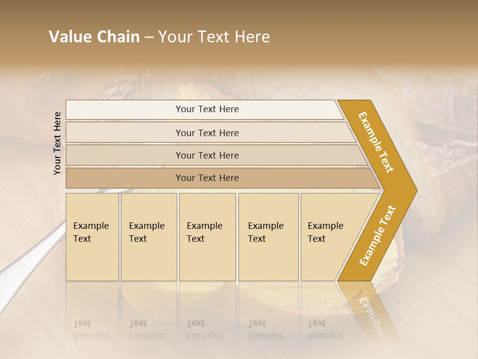 Fat Cholesterol Margarine PowerPoint Template