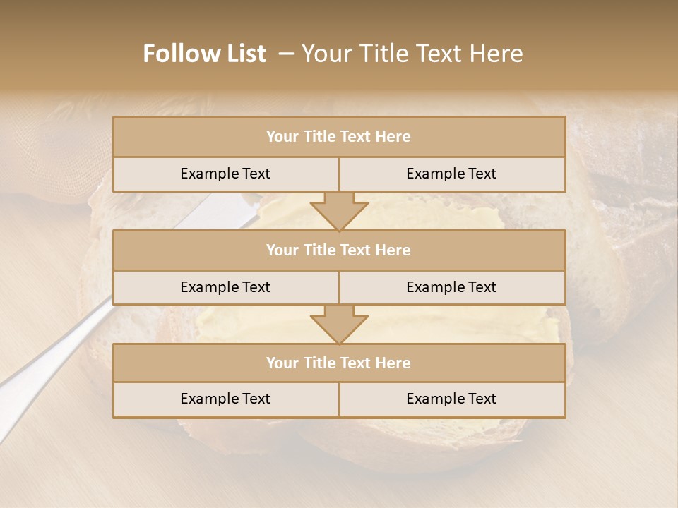 Fat Cholesterol Margarine PowerPoint Template