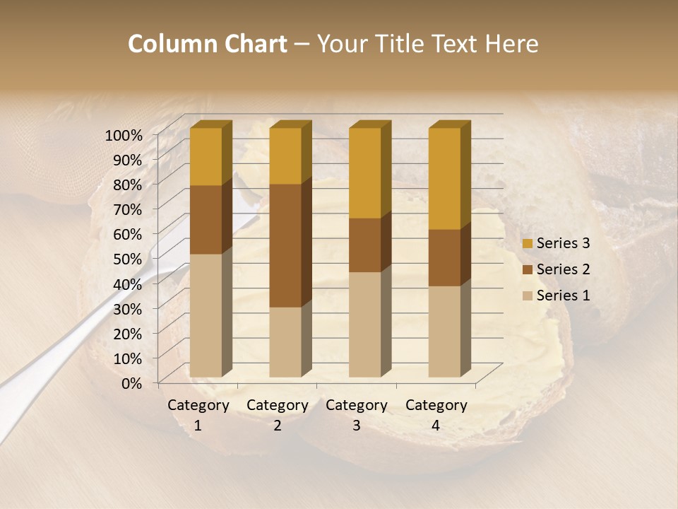 Fat Cholesterol Margarine PowerPoint Template
