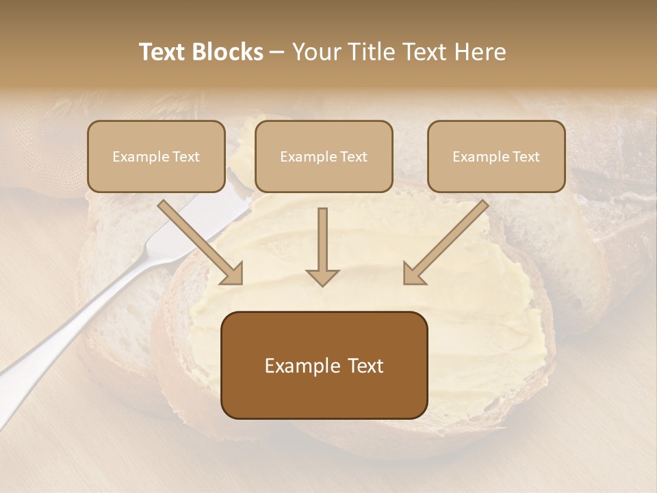Fat Cholesterol Margarine PowerPoint Template