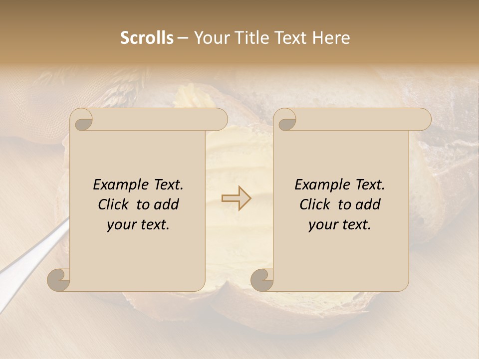 Fat Cholesterol Margarine PowerPoint Template