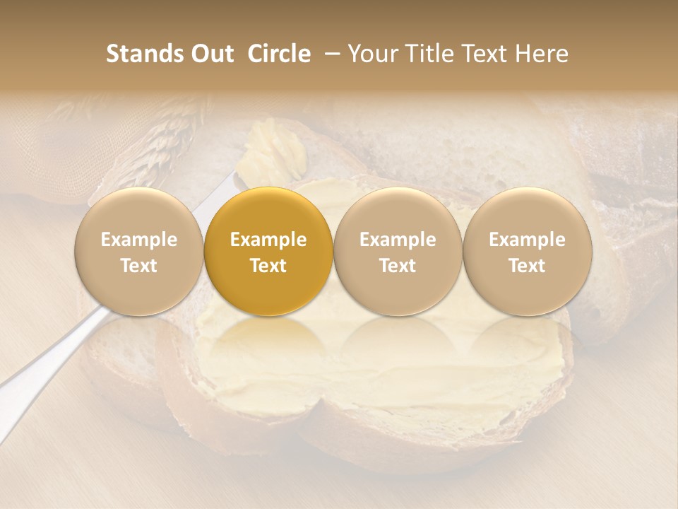 Fat Cholesterol Margarine PowerPoint Template