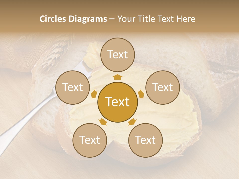 Fat Cholesterol Margarine PowerPoint Template