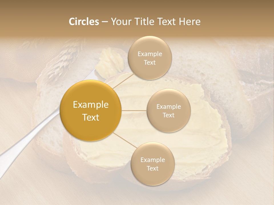 Fat Cholesterol Margarine PowerPoint Template