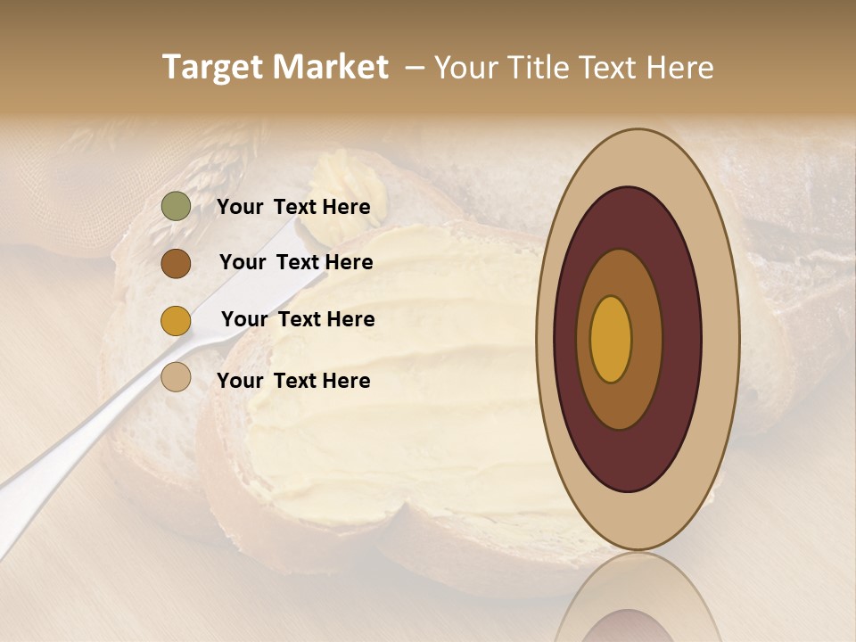 Fat Cholesterol Margarine PowerPoint Template