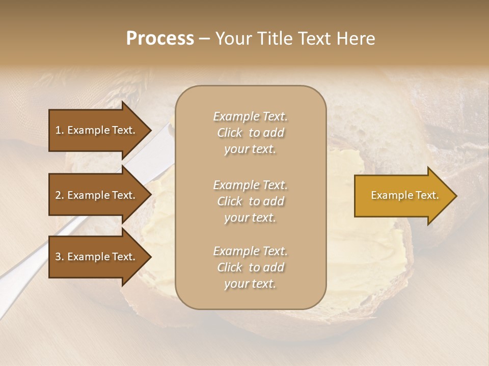 Fat Cholesterol Margarine PowerPoint Template
