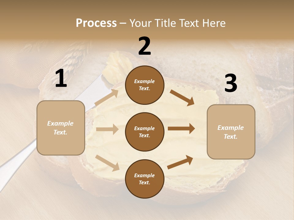 Fat Cholesterol Margarine PowerPoint Template